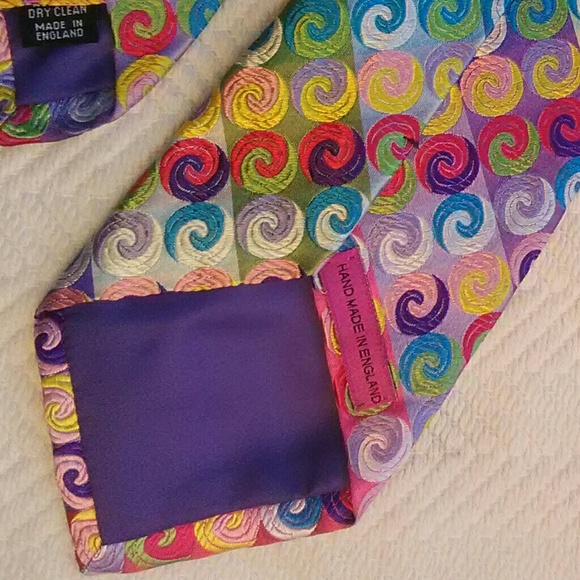 Rare Duchamp London Blue Label Silk Tie 1/500 - Picture 4 of 6